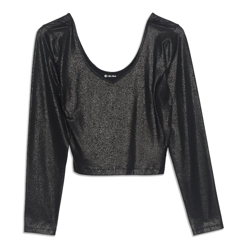 lululemon Align™ Long Sleeve Shirt - Resale-- Jersey Fabric Tulle Fabric Batik Fabric