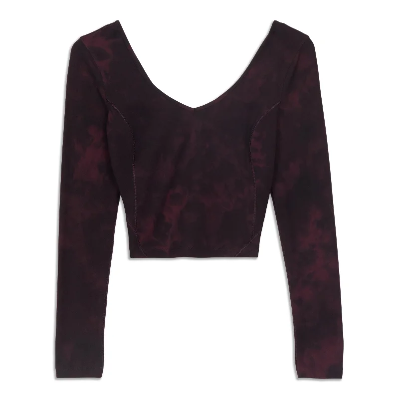 lululemon Align™ Long Sleeve Shirt - Resale-- Chenille Fabric Brocade Fabric Lace Fabric