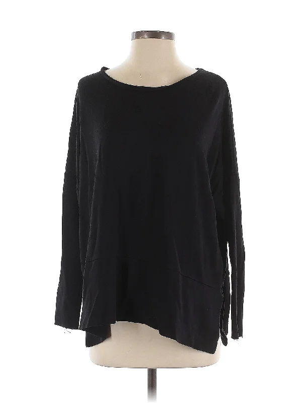 3/4 Sleeve T Shirt-- Welt Pockets Slit Pockets