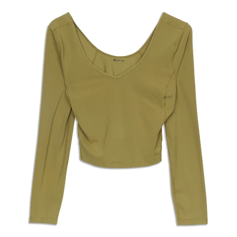 lululemon Align™ Long Sleeve Shirt - Resale-- Anti-Shrink Durable Soft