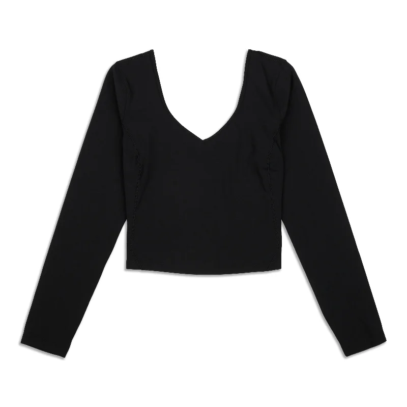 lululemon Align™ Long-Sleeve Shirt - Resale-- Elegant Classic Vintage