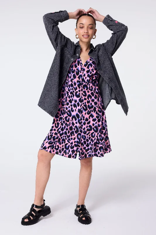 Washed Black Oversized Denim Shirt-- Collared T-Shirt Boat Neck A-Line