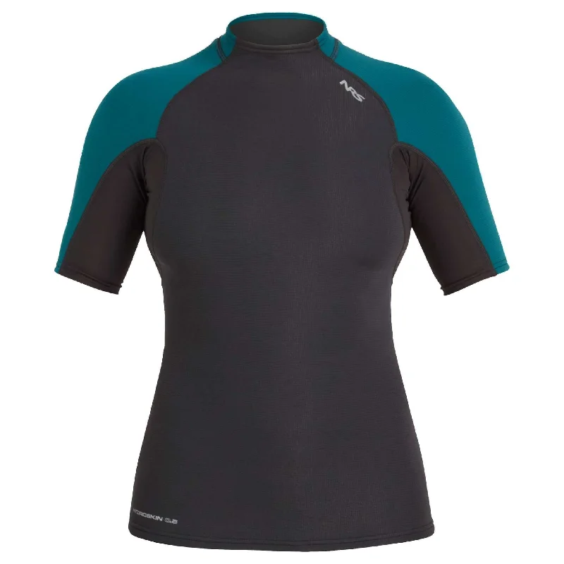 NRS Hydroskin 0.5 Short Sleeve Shirt - Womens-- Graphic Embroidered Appliqued