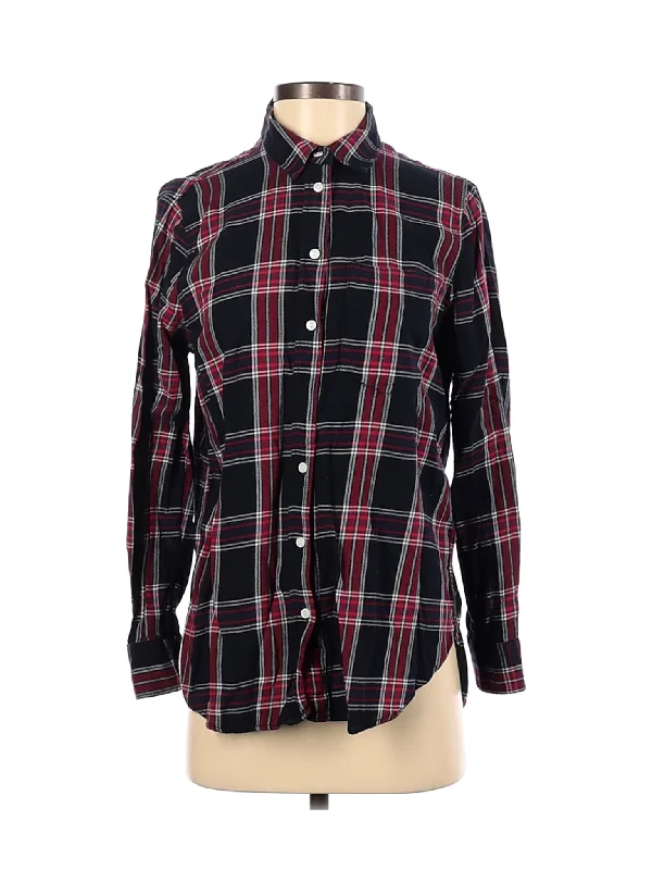 Long Sleeve Button Down Shirt -- Basic T-Shirt Crew Neck Short Sleeve