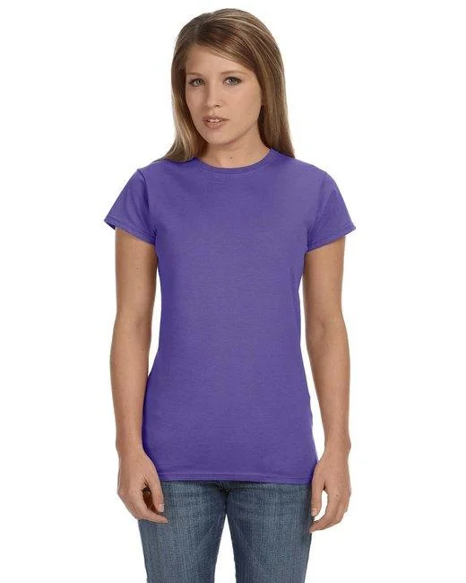 Gildan Ladies' Softstyle  Fitted T-Shirt G640L (Pack of 6)-- Knit Fabric Woven Fabric Fleece Fabric