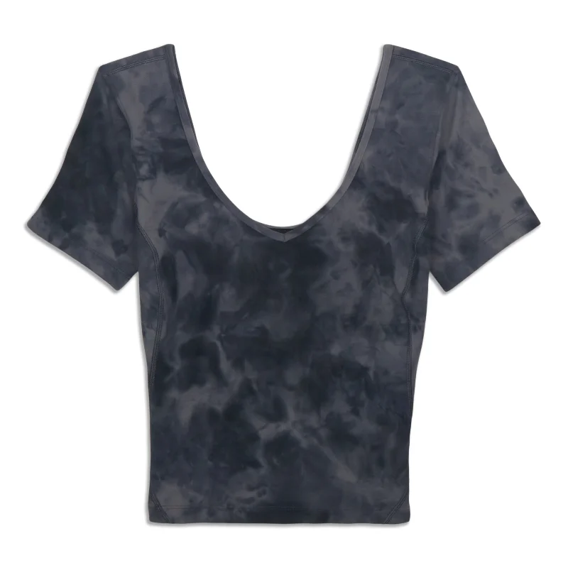 lululemon Align™ T-Shirt - Resale-- Ribbed Striped Patterned