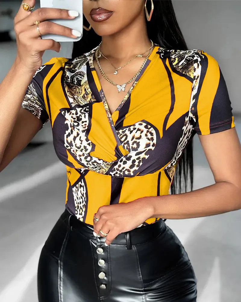 J&H Spring Women Clothing 2024 Chic Silk Satin Long Sleeve V Neck Casual Printing Shirt Ladies Elegant Office Shirt-- Solid Print Embellished J&H Spring Women Clothing 2024 Chic Silk Satin Long Sleeve V Neck Casual Printing Shirt Ladies Elegant Office Shirt-- Solid Print Embellished