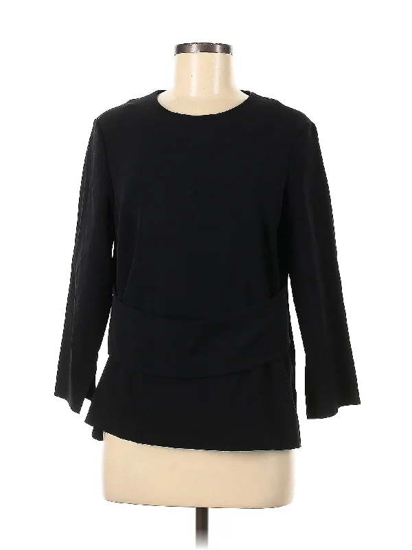 3/4 Sleeve T Shirt-- Thin T-Shirt Open Front Quick Dry