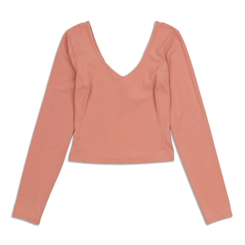 lululemon Align™ Long Sleeve Shirt - Resale-- Iron Safe Non-Iron Wrinkle Free