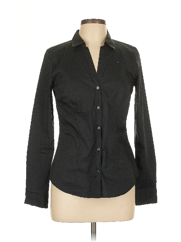 Long Sleeve Button Down Shirt-- Layered Multi-layer Single Layer