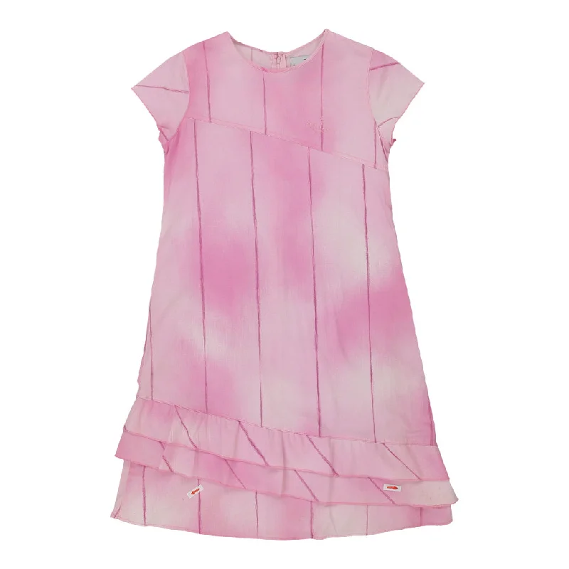 Age 12 Trussardi Dress - Small Pink Cotton Tunics Recommended stylist