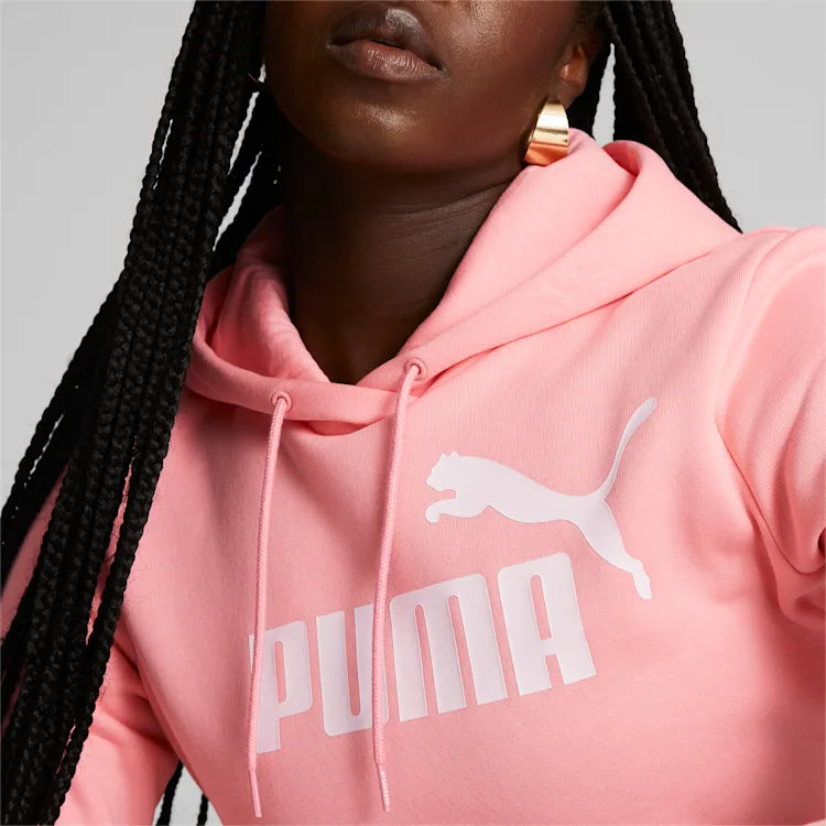 Puma Essentials Logo Hoodie Women Hoodie with Stripes Bold Sporty