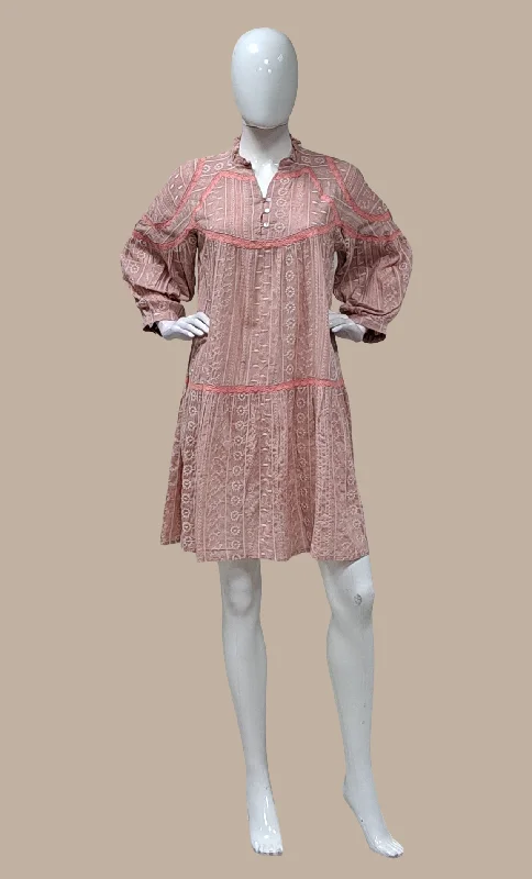Mink Embroidered Kurti Dress Tunics Chinos classic