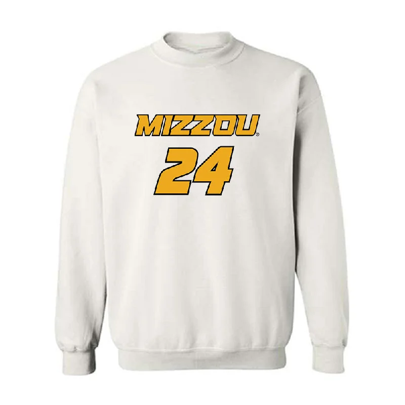 Missouri - NCAA Women's Basketball : Ashton Judd - Classic Shersey Crewneck Sweatshirt Hoodie with Fur Luxurious Winter Missouri - NCAA Women's Basketball : Ashton Judd - Classic Shersey Crewneck Sweatshirt Hoodie with Fur Luxurious Winter