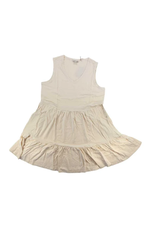 Toad & Co Womens Marley Tiered SL Dress Tunics Satin smooth