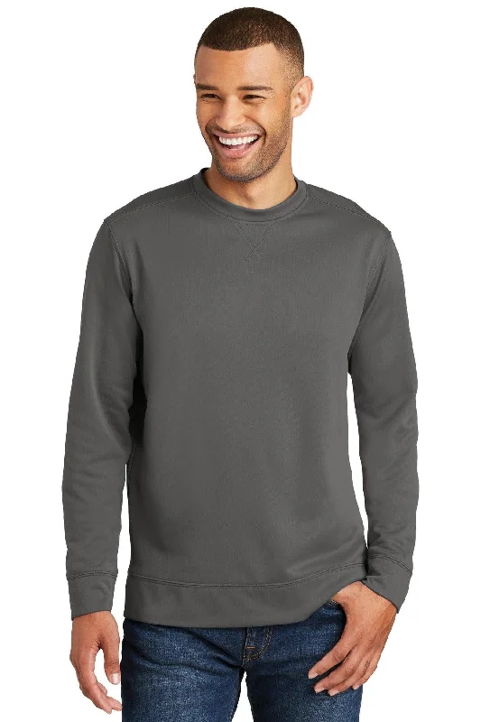 Port & CompanyPerformance Fleece Crewneck Sweatshirt. PC590 Hoodie with Oversized Fit Loose Comfortable