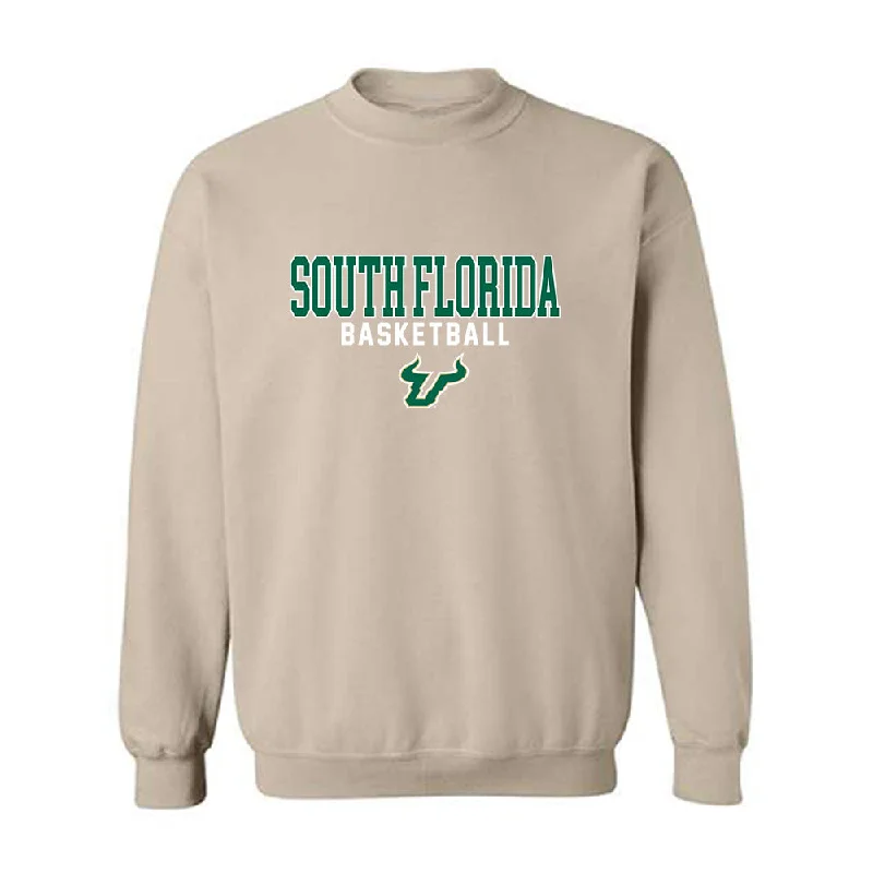 USF - NCAA Women's Basketball : Carla Brito - Classic Shersey Crewneck Sweatshirt Hoodie with Frayed Bohemian Relaxed
