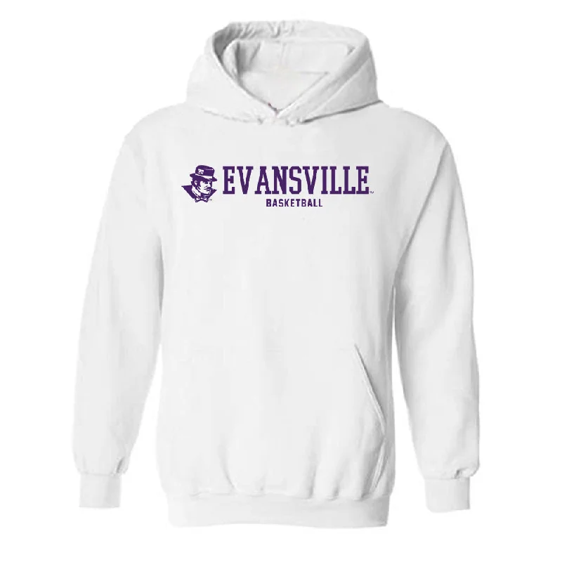 Evansville - NCAA Women's Basketball : Julia Palomo Vicente - Hooded Sweatshirt Hoodie with Tied Waist Feminine Flattering