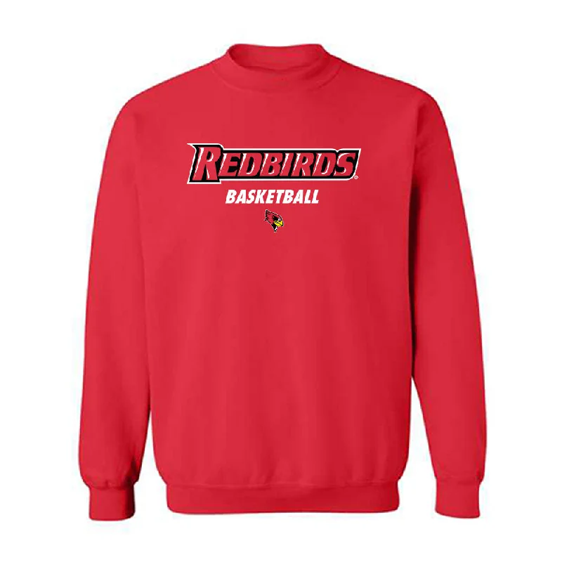 Illinois State - NCAA Women's Basketball : Trista Fayta - Classic Shersey Crewneck Sweatshirt Hoodie with Back Slit Movement Comfort
