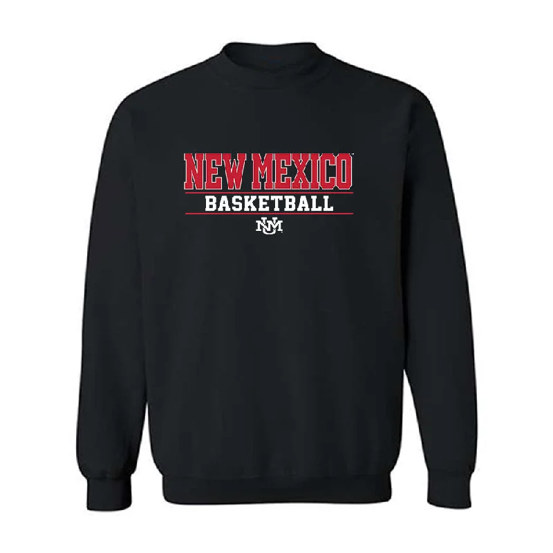 New Mexico - NCAA Women's Basketball : Lydie Mwamba - Classic Shersey Crewneck Sweatshirt Hoodie with Contrast Stitching Detailed Premium