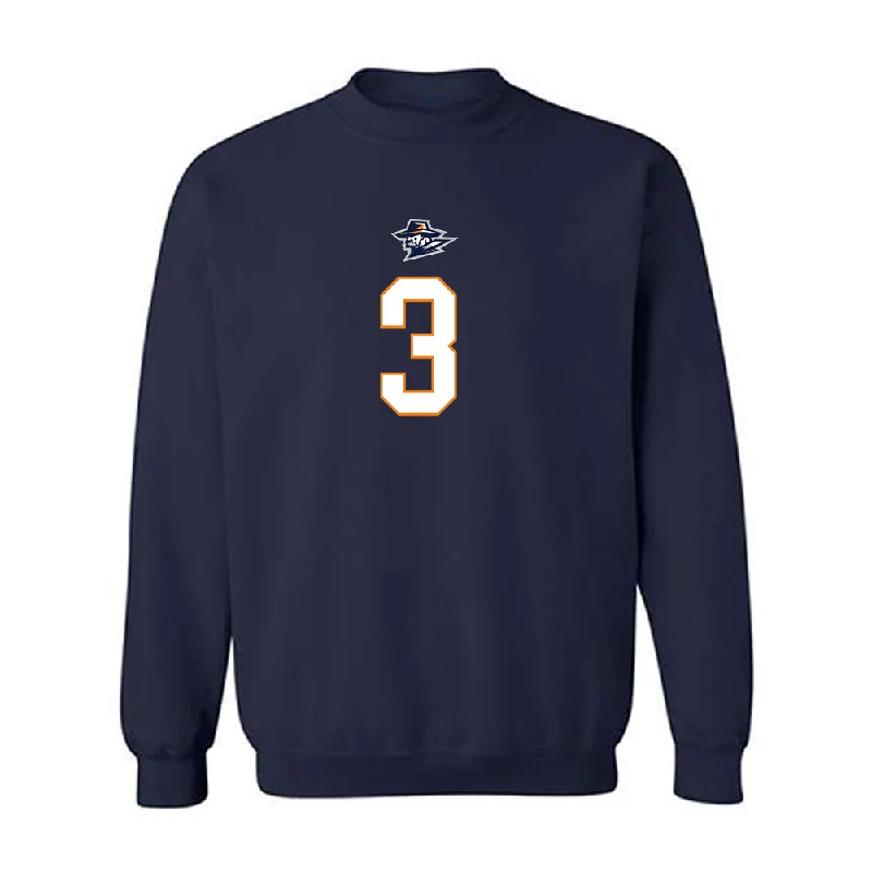 UTEP - NCAA Women's Basketball : Ivane Tensaie - Classic Shersey Crewneck Sweatshirt Hoodie with Lace Feminine Delicate