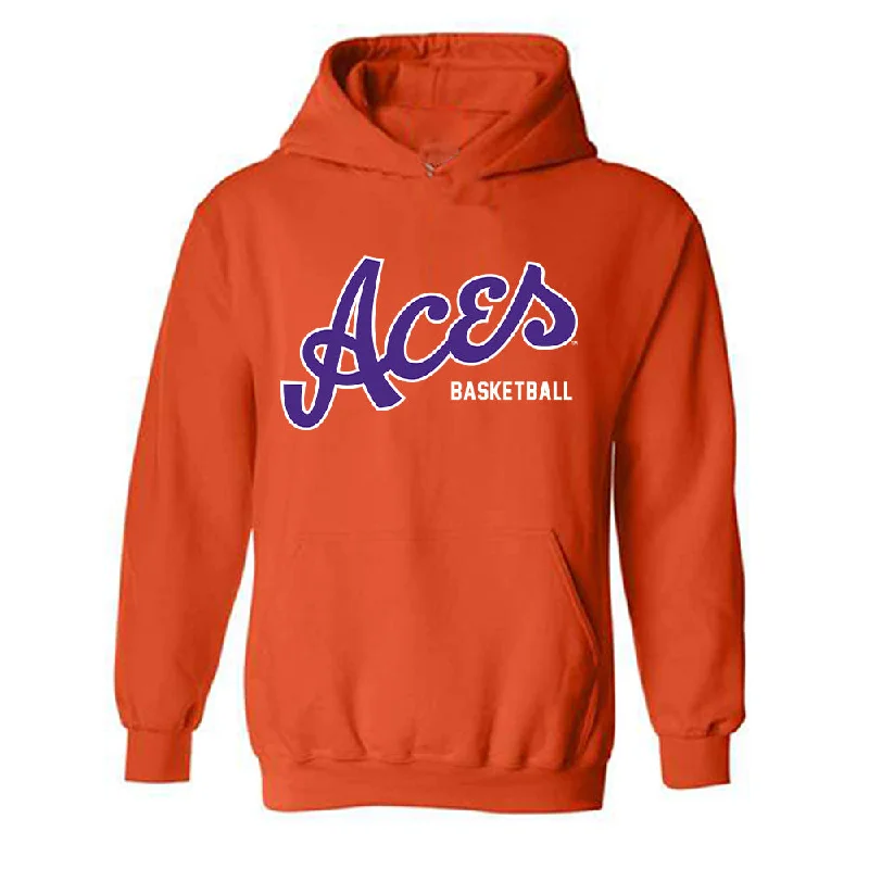 Evansville - NCAA Women's Basketball : Julia Palomo Vicente - Hooded Sweatshirt Hoodie with Hem Drawcord Adjustable Customizable