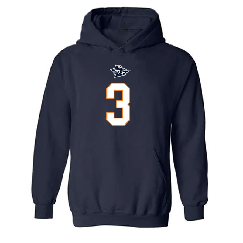 UTEP - NCAA Women's Basketball : Ivane Tensaie - Classic Shersey Hooded Sweatshirt Hoodie with Sequins Glamorous Eye-catching