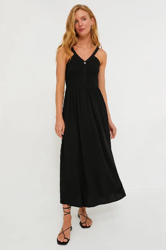 Black Gillian Dress Tunics Sophisticated sleek