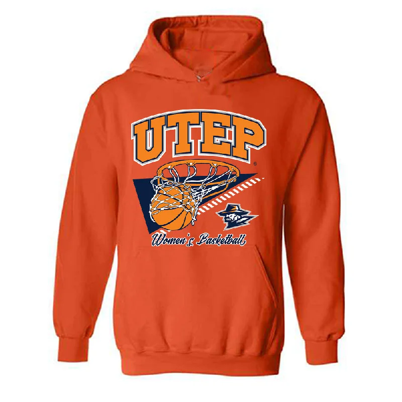 UTEP - NCAA Women's Basketball : Ivane Tensaie - Sports Shersey Hooded Sweatshirt Hoodie with Reflective Safety Nightwear