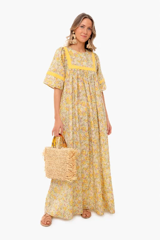 Joplin Floral Heli Dress Tunic Top Casual