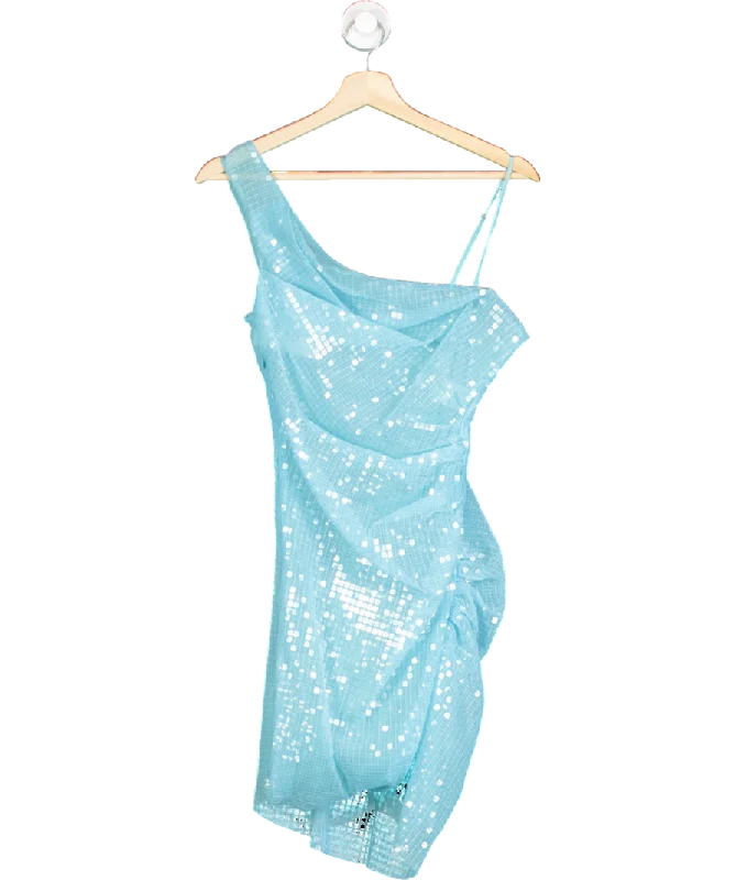 Cult Gaia Blue Blu Moon Dress UK S Tunics Prom sequined