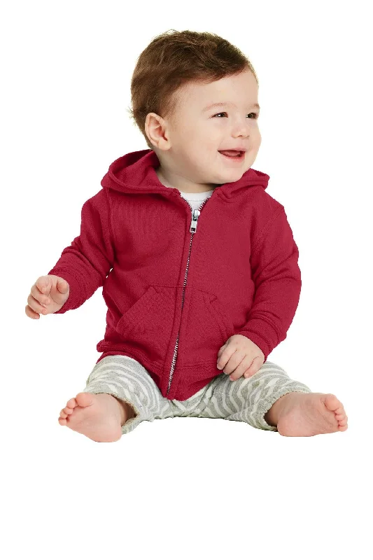 Port & Company Infant Core Fleece Full-Zip Hooded Sweatshirt. CAR78IZH Hoodie with Rhinestones Sparkly Elegant