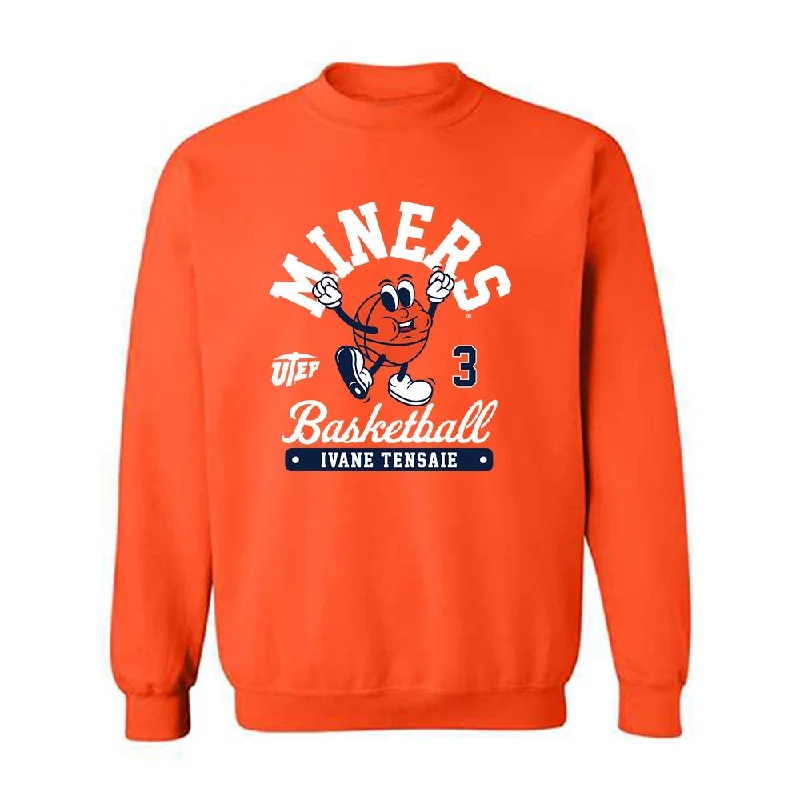 UTEP - NCAA Women's Basketball : Ivane Tensaie - Fashion Shersey Crewneck Sweatshirt Hoodie with Print Artistic Unique