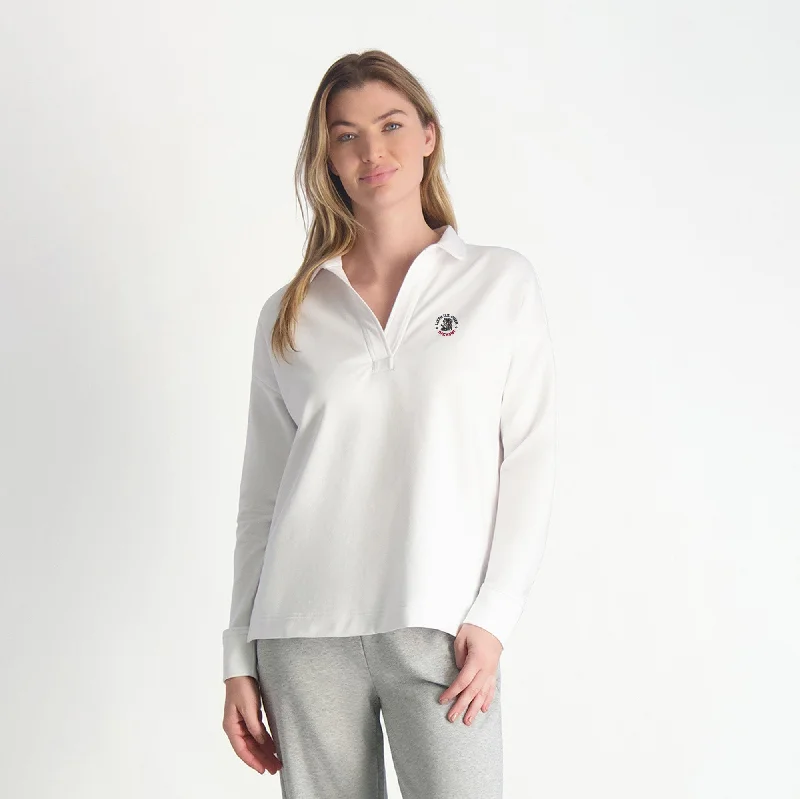 2025 U.S. OPEN | ELIZABETH POLO SWEATSHIRT Hoodie with Monochrome Minimalist Simple