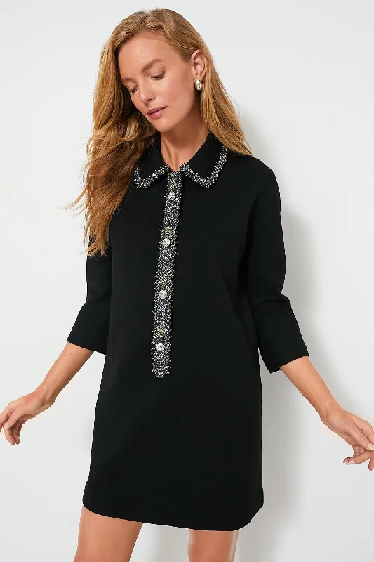 Midnight Embellished Nicola Dress Tunics Fashionable trendy