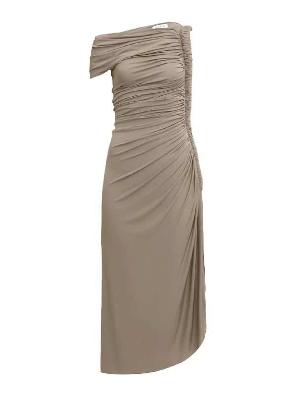 DRAPED DRESS IN SOFT JERSEY Tunics Chinos classic