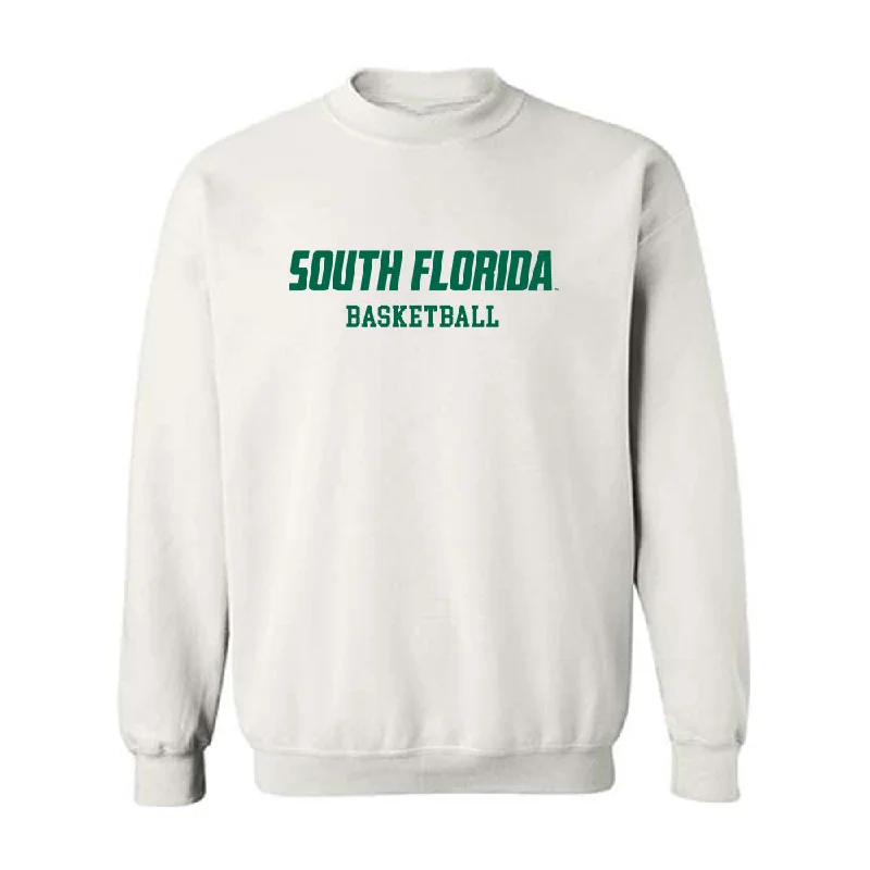 USF - NCAA Women's Basketball : Carla Brito - Classic Fashion Shersey Crewneck Sweatshirt Hoodie with Front Slit Layering Stylish