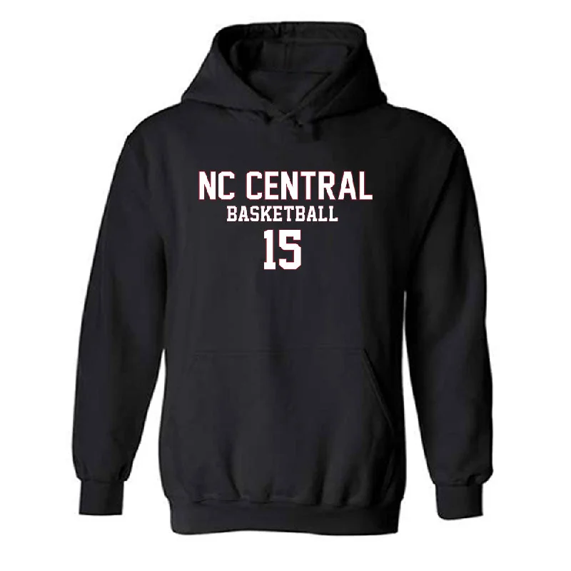 NCCU - NCAA Women's Basketball : Sydney Avoletta - Replica Shersey Hooded Sweatshirt Hoodie with Pastel Soft Subtle