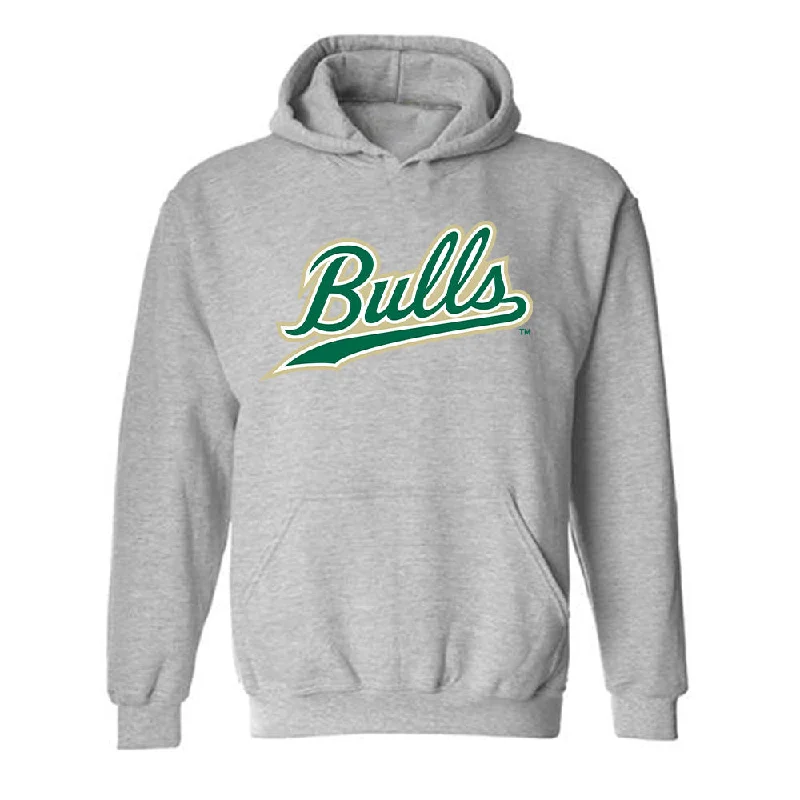 USF - NCAA Women's Basketball : Carla Brito - Classic Fashion Shersey Hooded Sweatshirt Hoodie with Puffed Sleeves Voluminous Trendy
