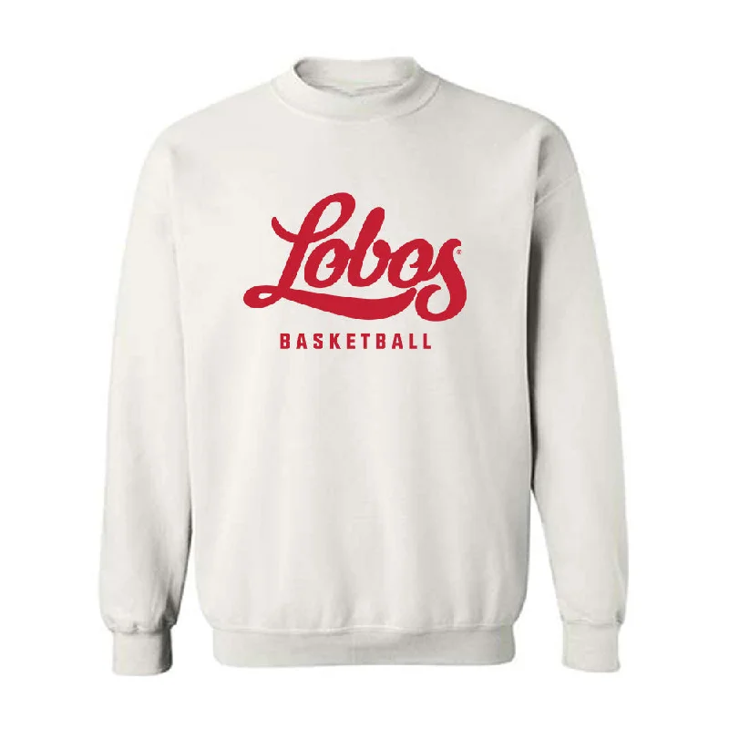 New Mexico - NCAA Women's Basketball : Nayli Padilla Chinea - Classic Shersey Crewneck Sweatshirt Hoodie with Cropped Fit Short Trendy