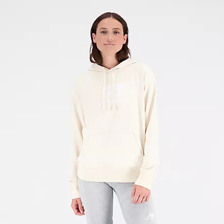 New Balance Essentials Stacked Logo French Terry Hoodie Hoodie with Patch Decorative Personalized New Balance Essentials Stacked Logo French Terry Hoodie Hoodie with Patch Decorative Personalized