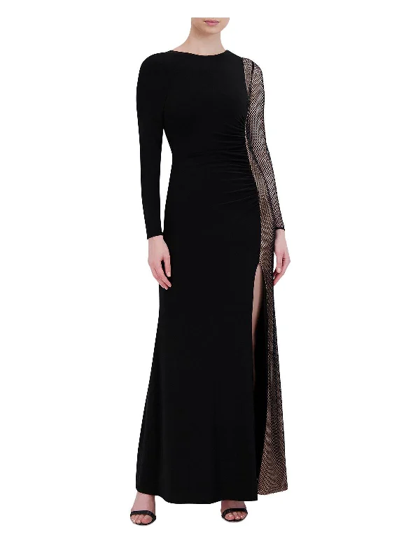 Womens Embellished Long Evening Dress Tunics Sophisticated sleek