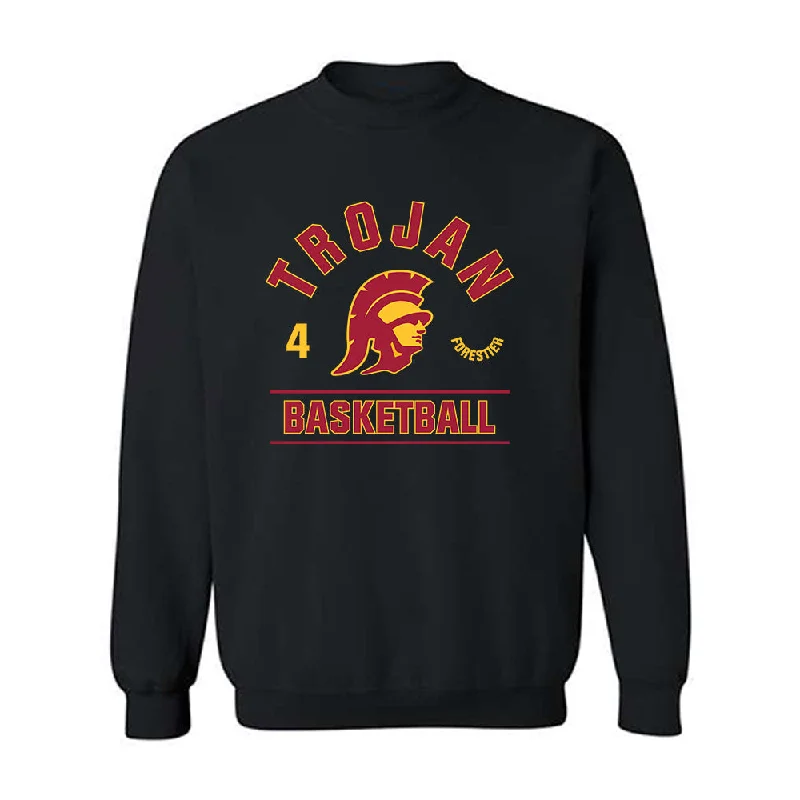 USC - NCAA Women's Basketball : Rian Forestier - Classic Fashion Shersey Crewneck Sweatshirt Hoodie with Cropped Fit Short Trendy