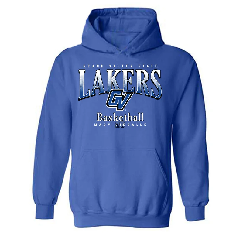 Grand Valley - NCAA Women's Basketball : Macy Bisballe - Classic Fashion Shersey Hooded Sweatshirt Hoodie Sweatshirt Pullover