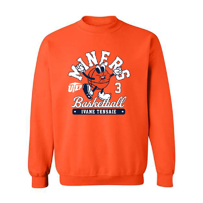 UTEP - NCAA Women's Basketball : Ivane Tensaie - Fashion Shersey Crewneck Sweatshirt Hoodie Crop Top Short Trendy
