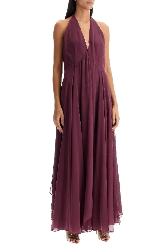 Rotate Long Chiffon Dress For Women Tunics Seasonal trendy