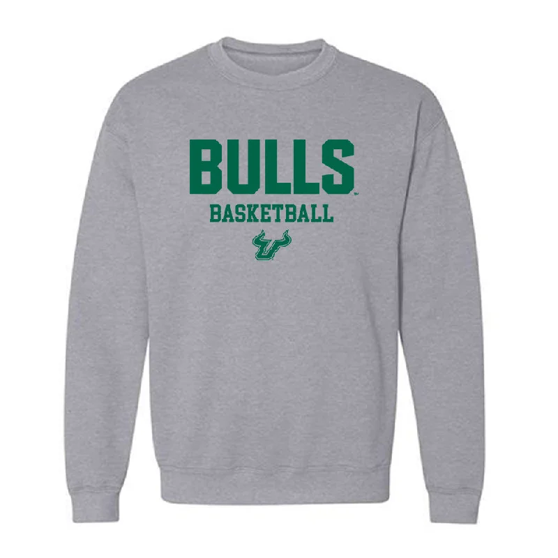 USF - NCAA Women's Basketball : Carla Brito - Classic Shersey Crewneck Sweatshirt Hoodie with Lace Feminine Delicate