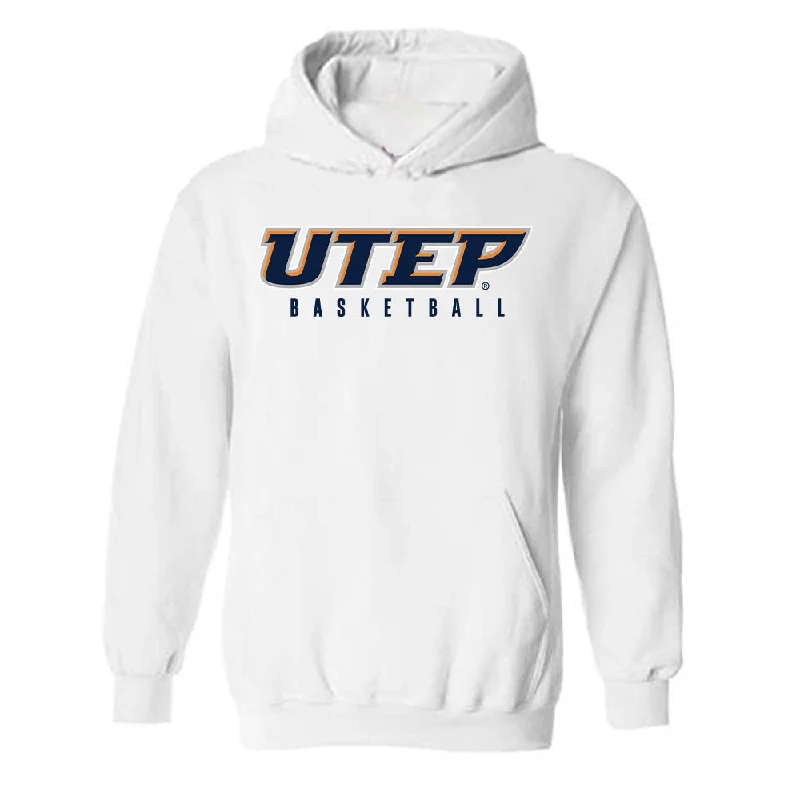 UTEP - NCAA Women's Basketball : Ivane Tensaie - Classic Shersey Hooded Sweatshirt Hoodie with Ribbed Cuffs Snug Fit Comfort