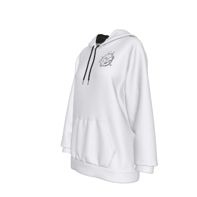 All-Over Print Women's Heavy Fleece Hoodie Hoodie with Pattern Geometric Abstract