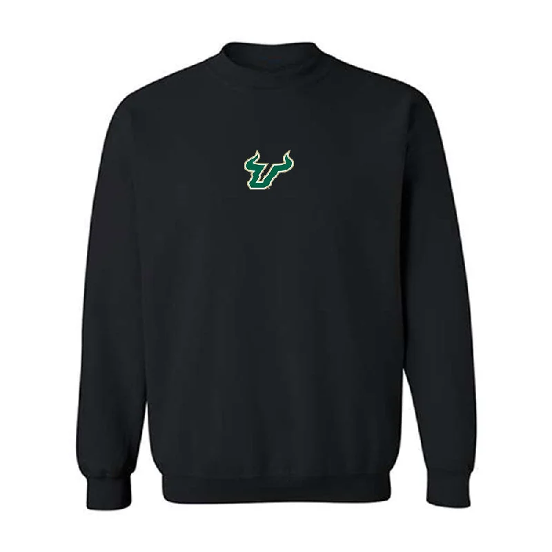 USF - NCAA Women's Basketball : Carla Brito - Classic Fashion Shersey Crewneck Sweatshirt Hoodie with Metallic Shiny Futuristic